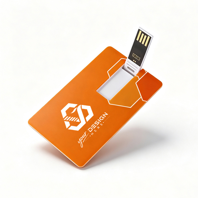 Custom Logo USB 3.0 Flash Drive Credit Card Shape Waterproof USB Stick 1GB-256GB Promotional Business Gift