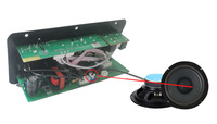 Destek özel D50-OP HI-FI bas güç Amp USB uzaktan kumanda araba yüksek güç bas amplifikatörler optik bir yankı amplifikatör kurulu