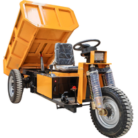 Tricycle électrique à trois roues à bas prix pour le transport de marchandises, pour les travaux miniers et de construction, véhicule électrique