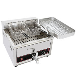 Counter Top Commercial Fast Food electric Temperature-controlled <b>Deep</b> Fat Chicken <b>Fryer</b> 17 Liters - Product Image 1