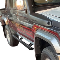 Estribos Eléctricos de Aleación de Aluminio para Toyota Land Cruiser Serie 79, Accesorios y Repuestos para Autos