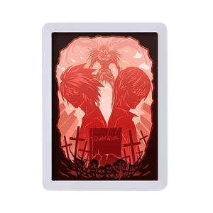 Boîte à lumière en papier découpé, décoration périphérique de maison, lampe de chambre à coucher, cadeau, <span class=keywords><strong>Note</strong></span> de mort - Product Image 4