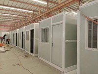 Petite maison pliable préfabriquée à 2 étages à prix abordable mini maison de luxe prête à l'emploi modulaire avec chambre à coucher maison préfabriquée villa