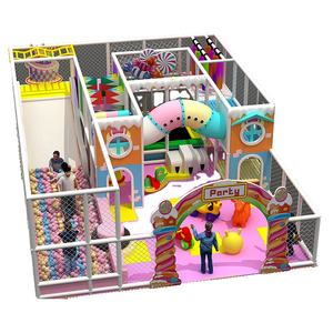 Aire de jeux intérieure commerciale avec des jeux d'escalade souples et une piscine à balles en plastique pour les centres pour enfants - Product Image 1