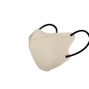 Özel baskılı 3D 3 kat yetişkin toz yüz siyah açık pembe renkler 3D yüz maskesi - Product Image 4