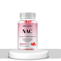 Gummies NAC certifiées Halal OEM avec Resvératrol, Magnésium et CoQ10 pour adultes – Antioxydants et soutien immunitaire