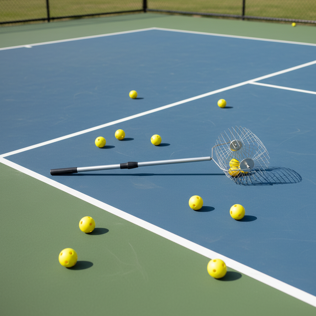 Bulk Pickleball Ball Collector Easy Pick up Tool for Pickleball Courts Training Centers