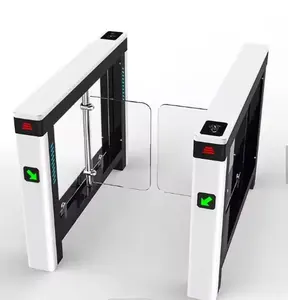 Automatisation de supermarché de porte de barrière de bras d'oscillation de tourniquet électronique de passage d'entrée d'acier inoxydable