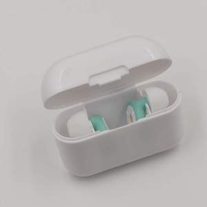 Bouchons d'oreilles en silicone souple réutilisables pour dormir, anti-ronflement - Product Image 3