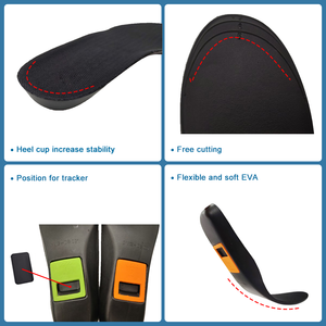 Nuevo Eva Sole Ecológico Diseño personalizado Logo Color Amortiguador Venta al por mayor Personalizado Arco Soporte Unisex Deportes Plantillas - Product Image 2