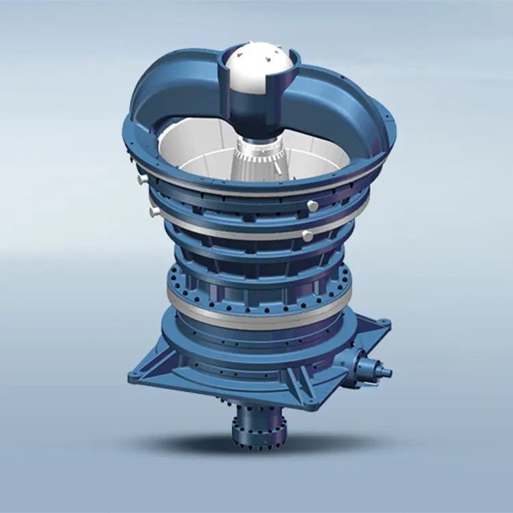 Trituradora de cono hidráulica giratoria duradera automática a precio competitivo COPPERN