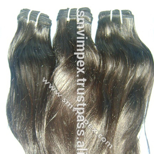 Extensión de cabello humano remy natural, calidad Superior, el mejor cabello libre de caída y sin enredos, tejido de cabello humano remy - Product Image 1