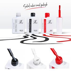 JTING – Vernis à ongles gel UV 3 couleurs (noir, blanc, rouge) – Conception personnalisée gratuite – Créez votre marque de vernis gel UV avec logo privé - Product Image 4