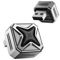 Adaptador Inalámbrico Portátil para Carplay, Bluetooth 5.4, USB Tipo A, Wi-Fi de Doble Banda, Dongle Universal Compatible con Apple iPhone