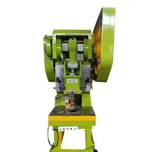 Mesin pelubang dan cap baja JH21-200, mesin cetak daya Tekan logam baja tahan karat industri
