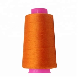 30/3 100% Spun Polyester may chủ đề Chất lượng cao Gimp chủ đề cho quần áo có độ bền cao nhuộm 40S/2 may cao cấp - Product Image 3