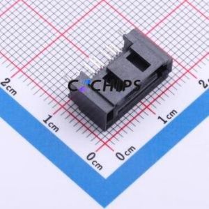 SATA-004-M07S1BY-B Hard Drive Connector (SAS/SATA/M.2) Through hole Component (THT) Connector - Product Image 1