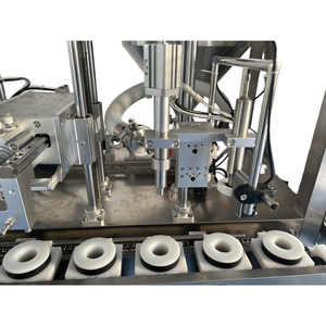 Mỹ phẩm kem kem đánh răng tự động điền máy thuốc mỡ nhựa nhôm mềm ống làm đầy và niêm phong thiết bị máy - Product Image 3