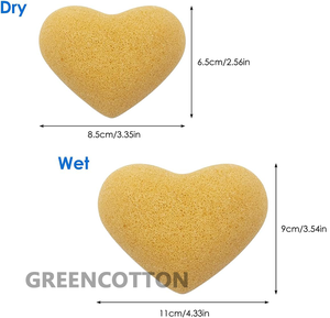 <span class=keywords><strong>Esponja</strong></span> de <span class=keywords><strong>Konjac</strong></span> EXFOLIANTE SUAVE y natural con logotipo personalizado, limpiador <span class=keywords><strong>facial</strong></span> para limpieza natural y respetuoso con el medio ambiente - Product Image 2