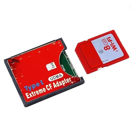 Mustpoint Single Slot Micro SD TF to CF Adapter UDMA Compact Card Holder Type I Card Converter for DSLC/DC/Printer/PDA Black