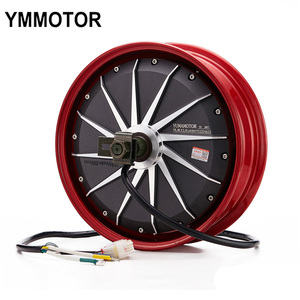 Potente Motor de Eje Doble BLDC de 12 Pulgadas, 2000W, 48-72V, Impermeable IP67, con Imán Permanente, para Scooter y Motocicleta - Product Image 4
