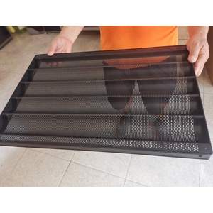 Plat à pain français en aluminium antiadhésif <span class=keywords><strong>de</strong></span> bonne qualité <span class=keywords><strong>2022</strong></span>, plateau à baguette, plateau <span class=keywords><strong>de</strong></span> cuisson pour aliments - Product Image 1