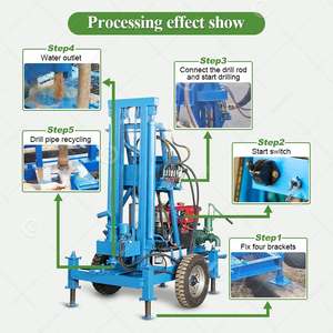 เครื่องเจาะบ่อน้ำแบบโรตารี่ 120 เมตร ราคาถูกที่สุด สำหรับขาย - Product Image 5