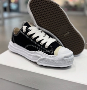 Sneakers di Lusso in Tela da Designer, <span class=keywords><strong>Scarpe</strong></span> Basse Mmy in Tela Nera per <span class=keywords><strong>Uomo</strong></span> e Donna, Calzature Casual Maison MIHARA YASUHIRO - Product Image 6