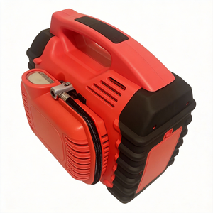 Anchou Compresseur d'air compact et efficace 6-en-1 12V pour batterie de <span class=keywords><strong>voiture</strong></span> avec éclairage LED pour démarrage rapide et gonflage des pneus en hiver et la nuit - Product Image 3