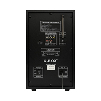 Sistema de Cine en Casa Electrónico Q-BOX Q-1303 3.1 con Bajos Potentes, Amplificador, Altavoz, Bafle, Caixa De Som