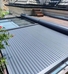 <span class=keywords><strong>Toldo</strong></span> <span class=keywords><strong>Horizontal</strong></span> Moderno para Exteriores, de Aluminio Aislado, Impermeable, con Persiana <span class=keywords><strong>Enrollable</strong></span>, Protección Solar, Eficiente Energéticamente, para Hoteles y Patios - Product Image 3