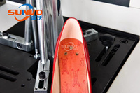 Machine de fixation de talons entièrement automatique et visualisée pour chaussures de femme, machine de fixation par vis pour talons hauts