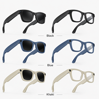 Lunettes intelligentes IA E02C E03 avec caméra haute définition anti-tremblement 8 Mps, interprétation simultanée et IA de conversation GPT