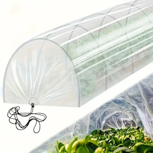 Serre tunnel de jardinage domestique extérieur de 3 m de long, abri hivernal pour légumes, imperméable et anti-UV - Product Image 3