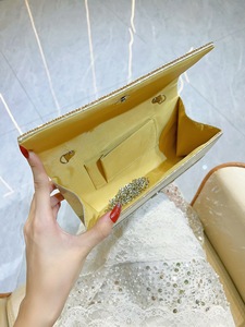 New Polyester High-end Evening Daily Casual Small Square Light Luxury Elegant Women's Fashionable <b>Clutch</b> Bag Sequins Tanjing - Product Image 3