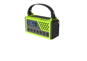 Radio DSP Cầm Tay Khẩn Cấp FM DAB + Tay Quay Bằng Tấm Năng Lượng Mặt Trời Với Pin Dự Phòng 8000 10000MAh, Đèn Pin & Đọc Sách - Product Image 4