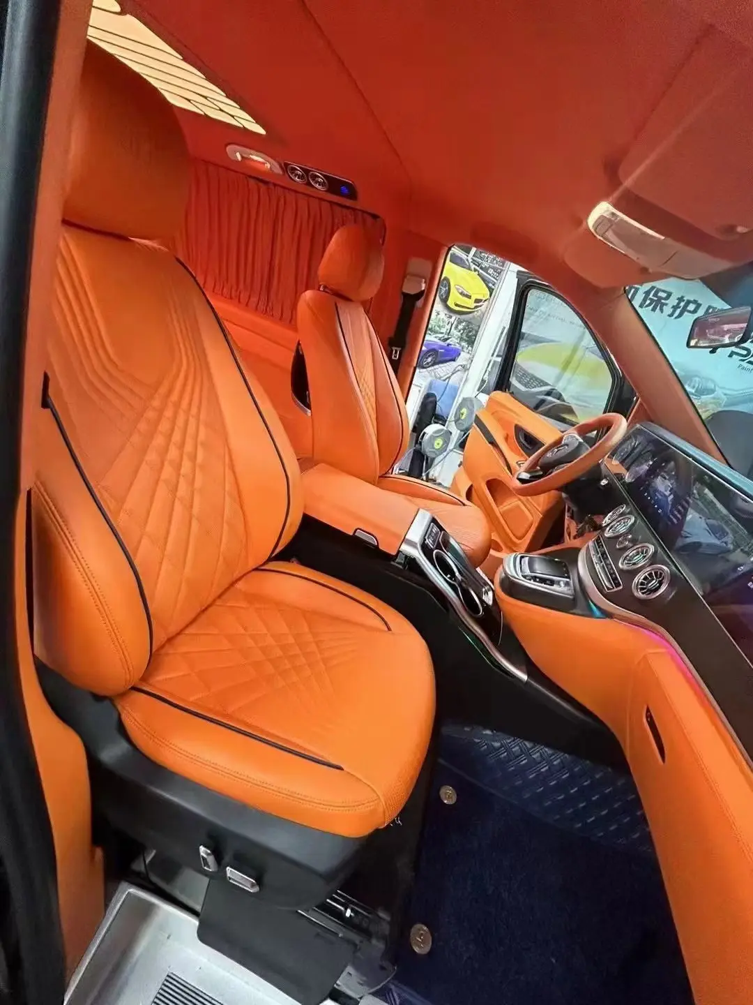 Popular mais novo assento de carro VIP de luxo para MPV V-Class Alphard mpv, fabricação de fábrica na China