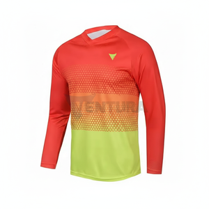 Meilleure vente Maillot de motocross pour hommes Taille personnalisée Séchage rapide Respirant Matériau imperméable Fabriqué au Pakistan Moto Auto Racing Wear - Product Image 1