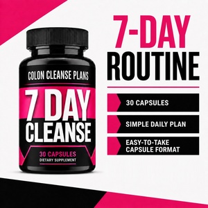 Cápsulas de Desintoxicación Natural para el Colon, Veganas, Orgánicas, de Alta Calidad, con GLP-1 de 7 Días, para Apoyo Inmunológico y Energía, Solo para Adultos - Product Image 3
