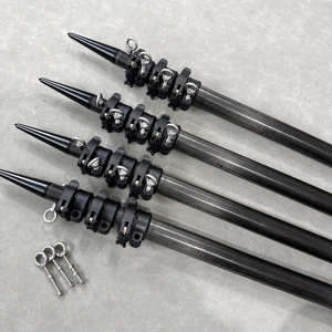 Canna da Pesca Outrigger in Carbonio ad Alta Resistenza da 15ft, 18ft, 20ft, 22ft, Leggera per la Pesca in Mare da Barca - Product Image 2