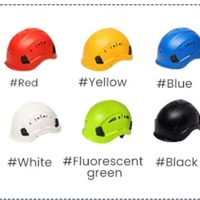 Casque de sécurité de construction respirant de cyclisme réglable d'escalade personnalisé de haute qualité en gros pas cher