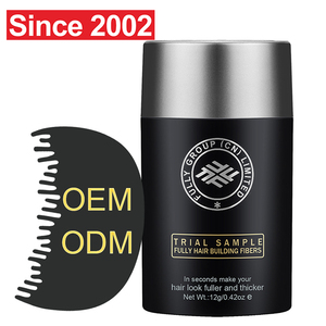 Precio al por mayor de fábrica Personalización de marca Tratamiento instantáneo para la pérdida de cabello Fibras de construcción de cabello completo - Product Image 4