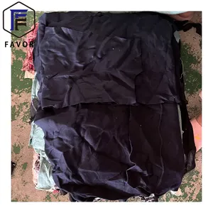 100% High Quality Export Oriented Cotton Industrial Fabric Cut Pieces Mix Color Garment Scrap Textile Waste From Bangladesh