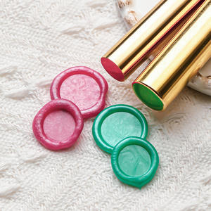 Sello de Cera Redondo Suidis con Cabeza de Cobre para Manualidades, Sellado de Papel y Diarios - Product Image 3