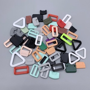 สายรัดพร้อมหัวเข็มขัด rixing WJ-0550 1นิ้วคลิปหาง25มม./15มม. ดึงหัวเข็มขัดพีวีซียางอ่อนเย็บรองเท้าแตะเสร็จสิ้น - Product Image 4