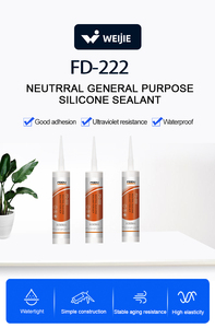 Kiến trúc Silicone sealants cho đá khớp và kính chống thấm trung tính chữa bệnh tuyệt vời Độ bám dính OEM - Product Image 2