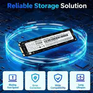 Nieuwe OEM 512GB M.2 SSD interne laptop SATA uitbreidingspoort 501-600MB/s lees-/401-500MB/s schrijfsnelheid 4200 RPM 103MB cache 1.8 inch - Product Image 2