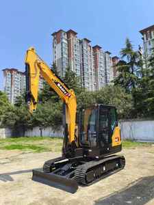 Meilleur prix – Excavatrice sur chenilles Sany SY60C SY60 de 6 tonnes, mini-excavatrice d'occasion, excavatrice sur chenilles certifiée CE à vendre - Product Image 4