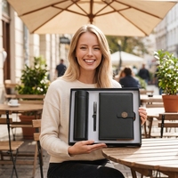 Edelstahl Firmengeschenk-Set 10000mAh Powerbank mit Eigenem Logo Geschäftliche Großhandels-Geschenkartikel für Unternehmen