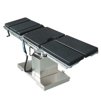 Table d'opération électrique réglable en hauteur (700-1000 mm) avec base en acier inoxydable 304, antibactérienne et facile à nettoyer